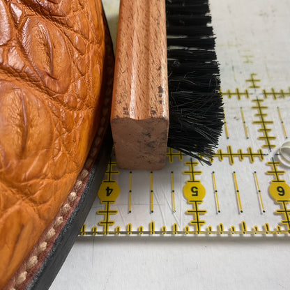 Rios Of Mercedes Hornback Caiman Cowboy Boots 10 C  Butterscotch Exotic