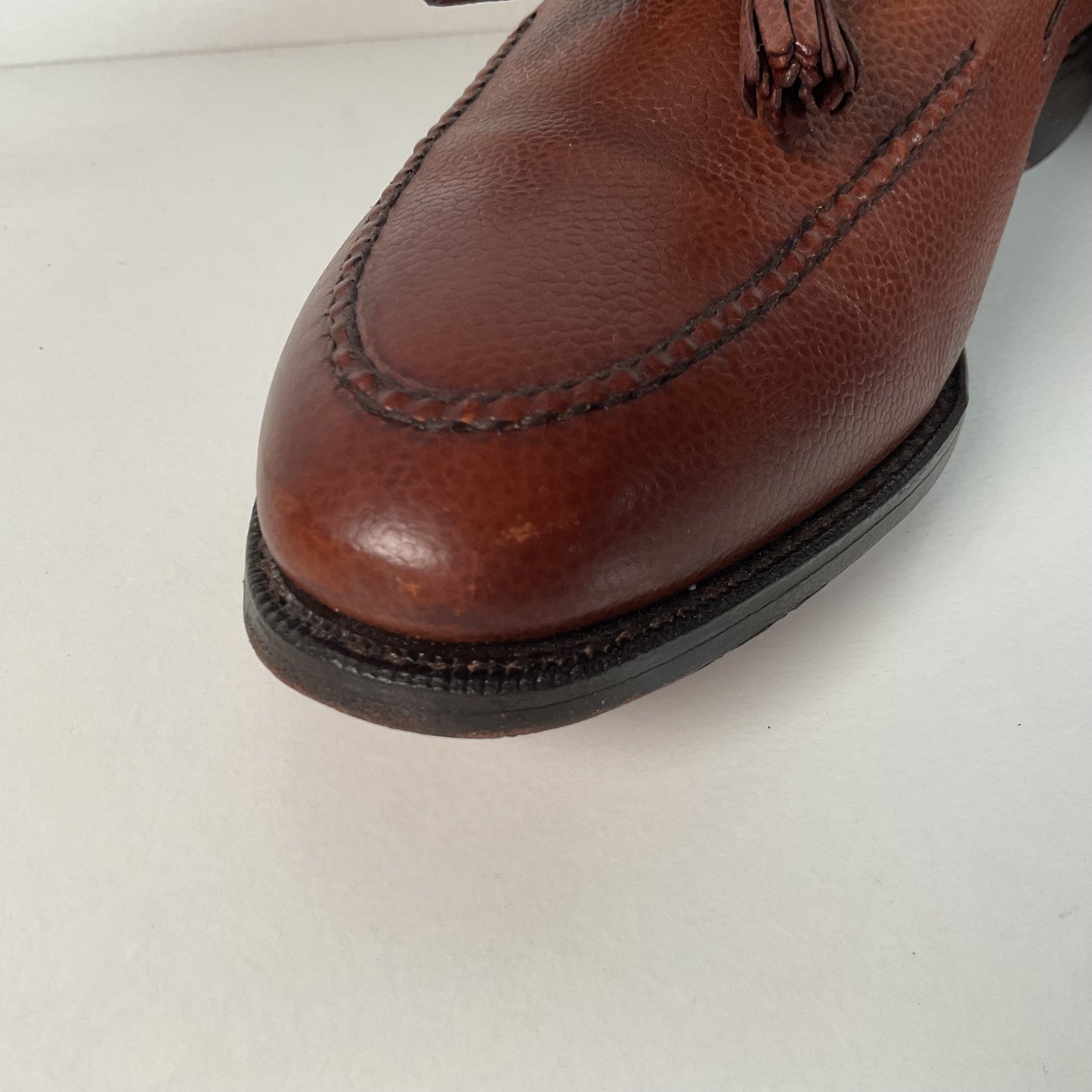 Vintage Johnston Murphy Tassel Loafer | Crown Aristocraft | USA Made | 9.5 D