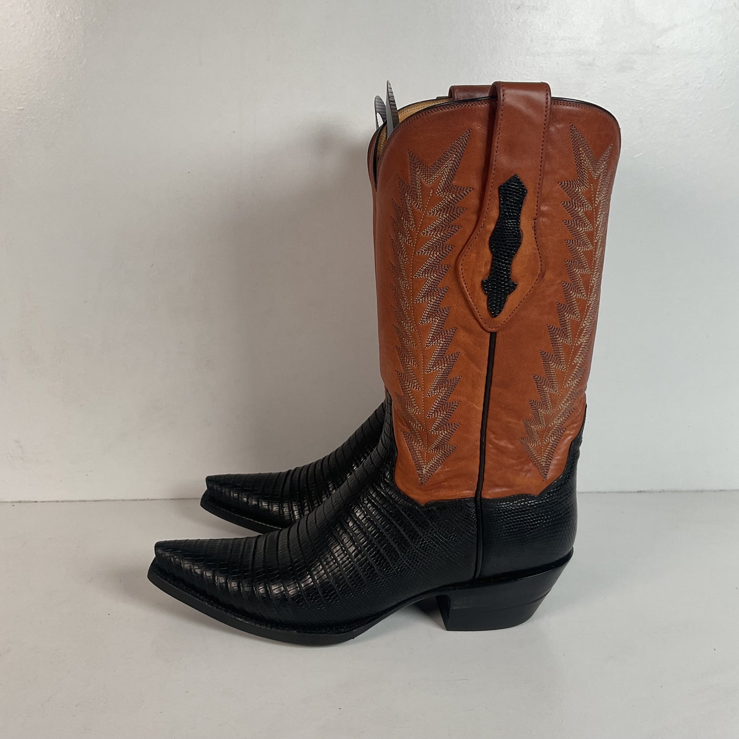 J. B. Hill Custom Cowgirl Boots | Teju Lizard | Style 12 | Women’s 6