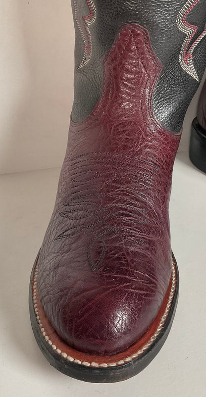 Boulet Buckaroo Cowgirl Boots 7.5 C Punchy Rodeo Collection
