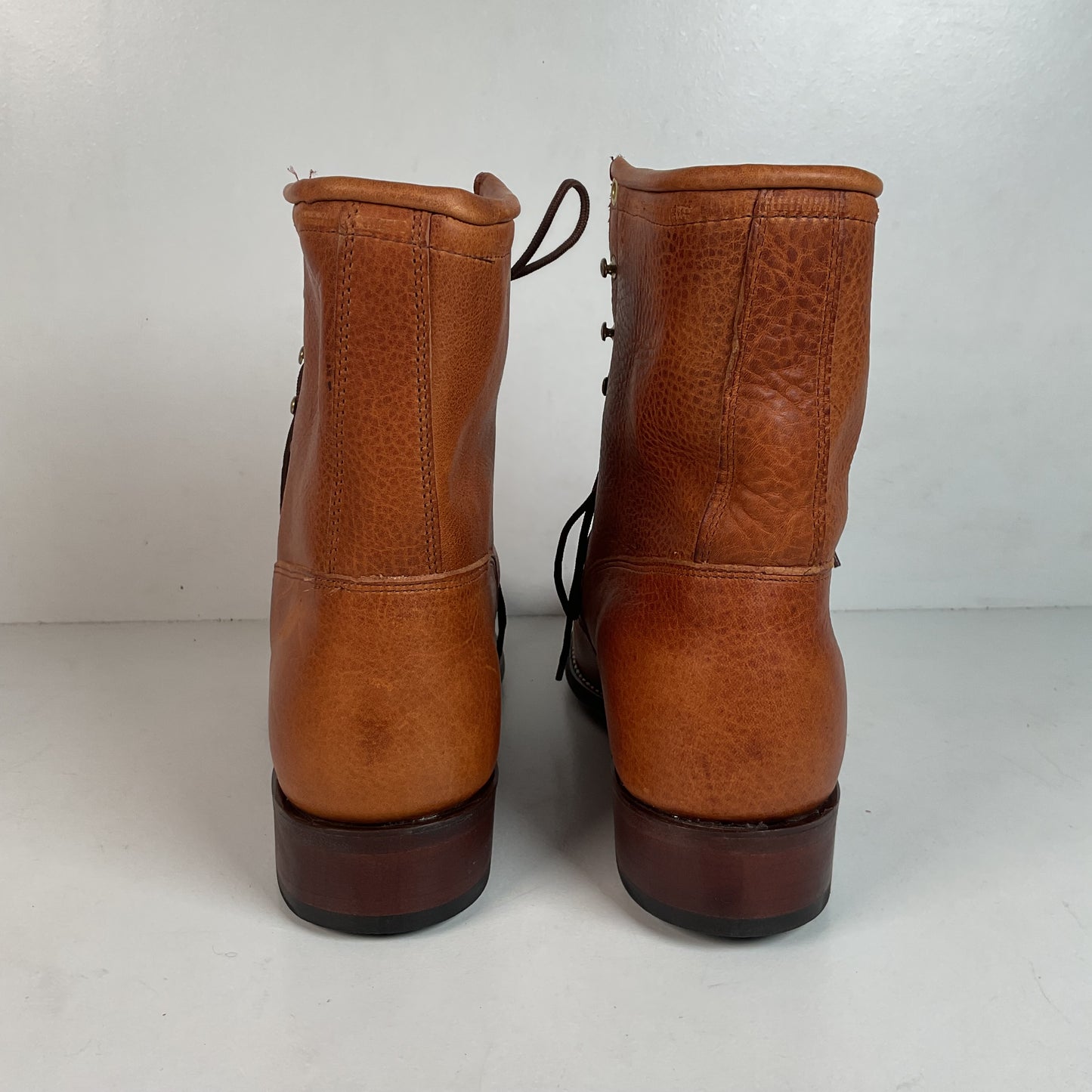 Vintage J. Chisholm Kiltie Packer Boots 10 EE USA Made