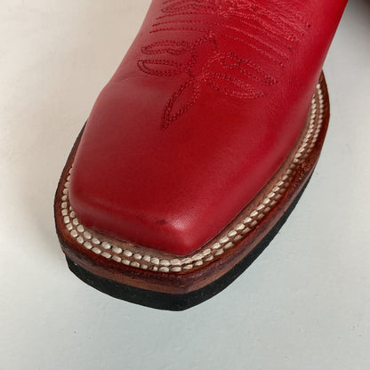 Justin Tekno Crepe Cowgirl Boots | Kansas City Chiefs | USA Made | 8.5 C
