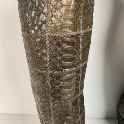 Vintage Nocona Full Python Cowgirl Boots | Snakeskin | Men’s 6 B | Women’s 7