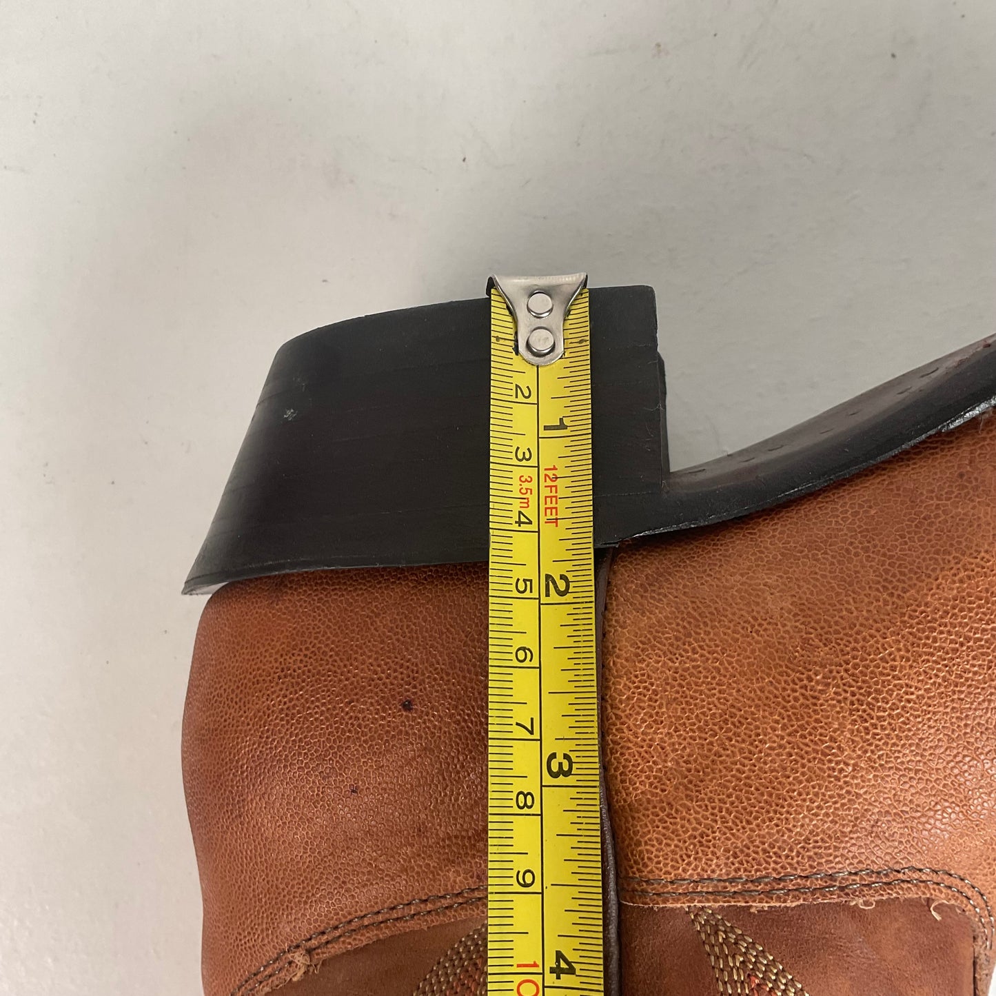 Justin Elephant Cowboy Boots 9.5 D Exotic USA Made Exotic