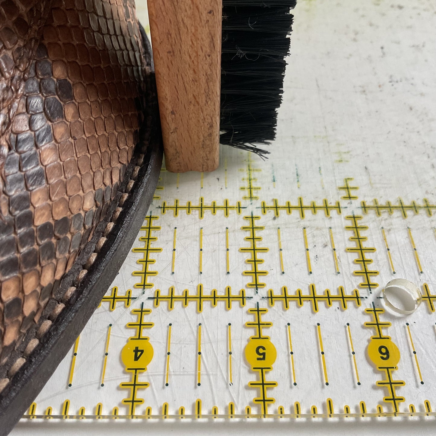 Vintage Tony Lama Python Snakeskin Cowboy Boots | USA Made | Gold Label | 10.5 D