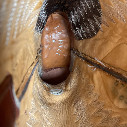 J. B. Hill Custom Cowgirl Boots | Teju Lizard | Style 12 | Women’s 6