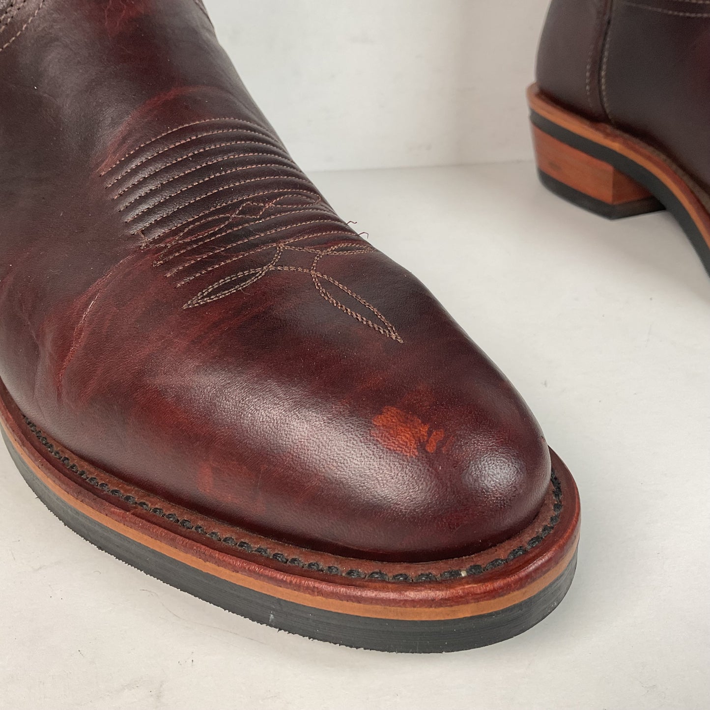 Chippewa Corbel Wellington Cowboy Boots | USA Made | Briar Pitstop | 14 D
