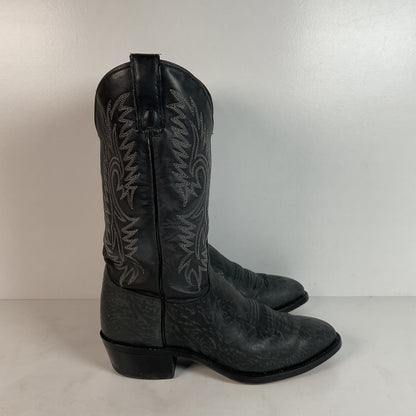 Vintage Texas Sueded Shoulder Cowboy Boots | USA Made | Men’s 8.5 D