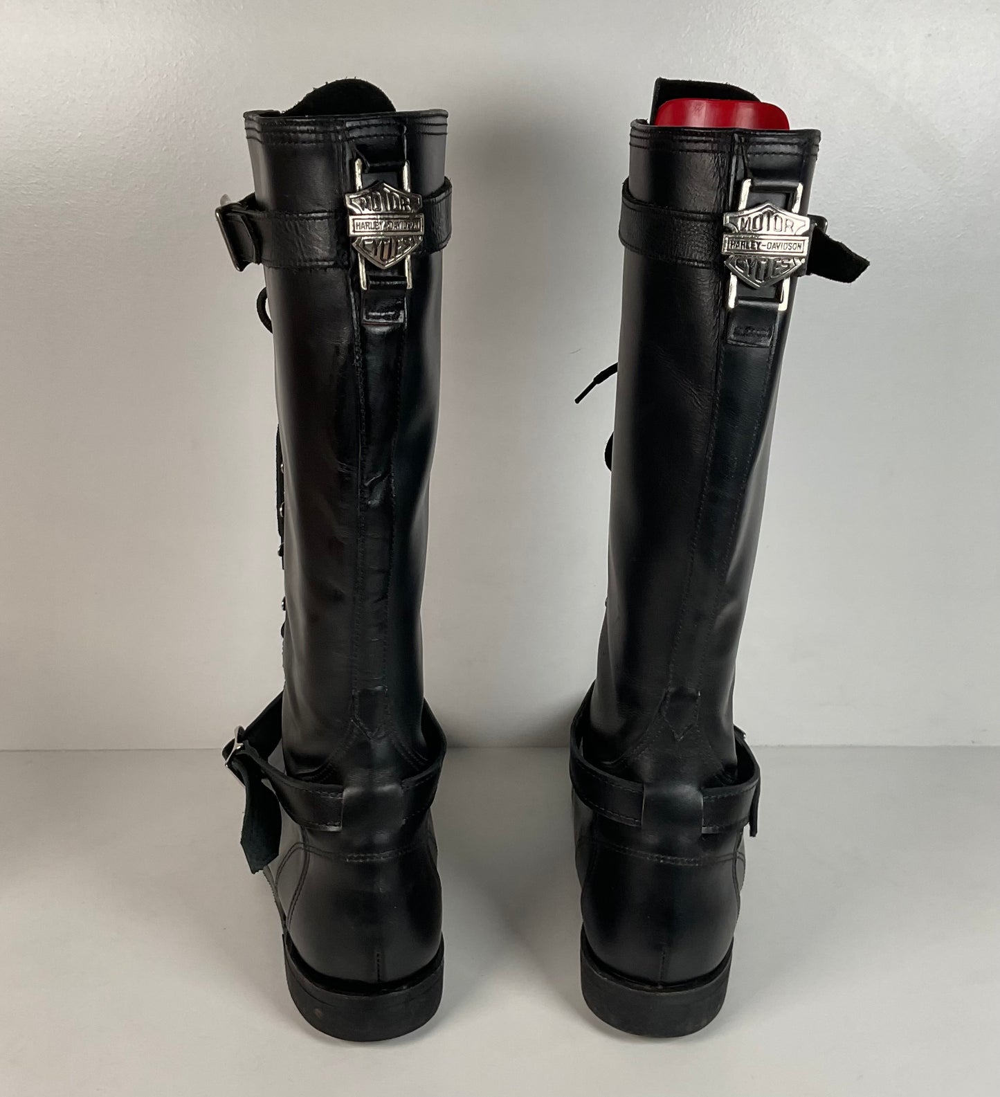 Vintage Harley Davidson Lace Up Tall Boots | Motorcycle | USA Made | Men’s 11.5