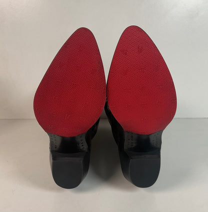 Customized El Dorado Ostrich Leg Cowboy Boots 10 D Exotic