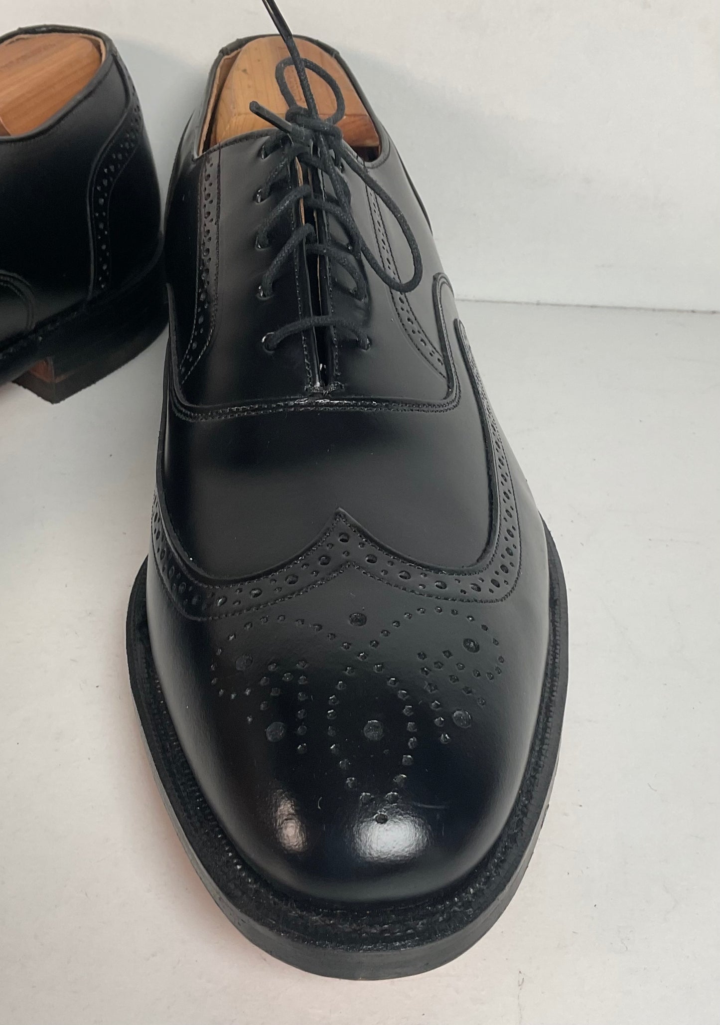 Johnston Murphy Optima Oxford Shoes | Cap Toe | USA Made | Narrow | 11.5 B