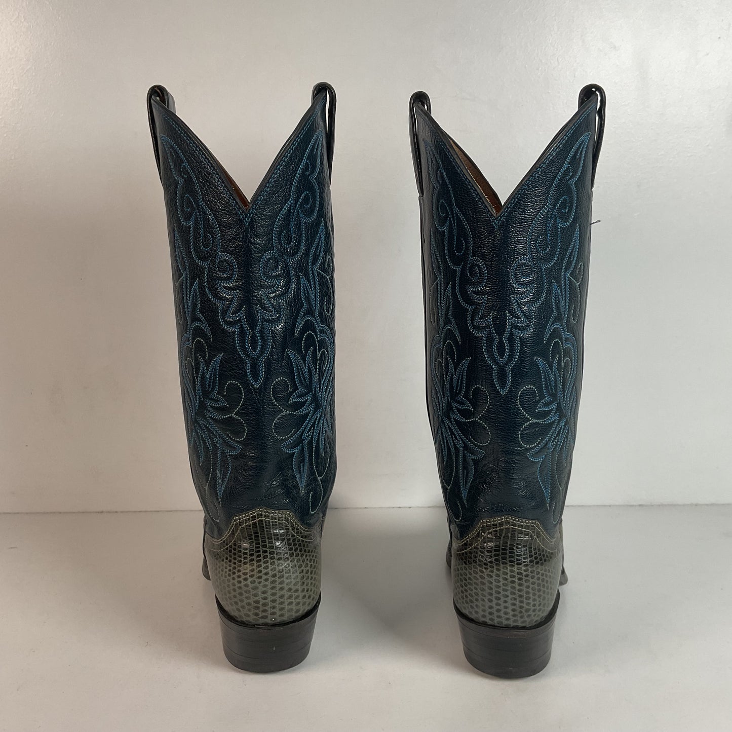 Vintage Justin Lizard Cowgirl Boots | USA Made | Women’s 6.5 B