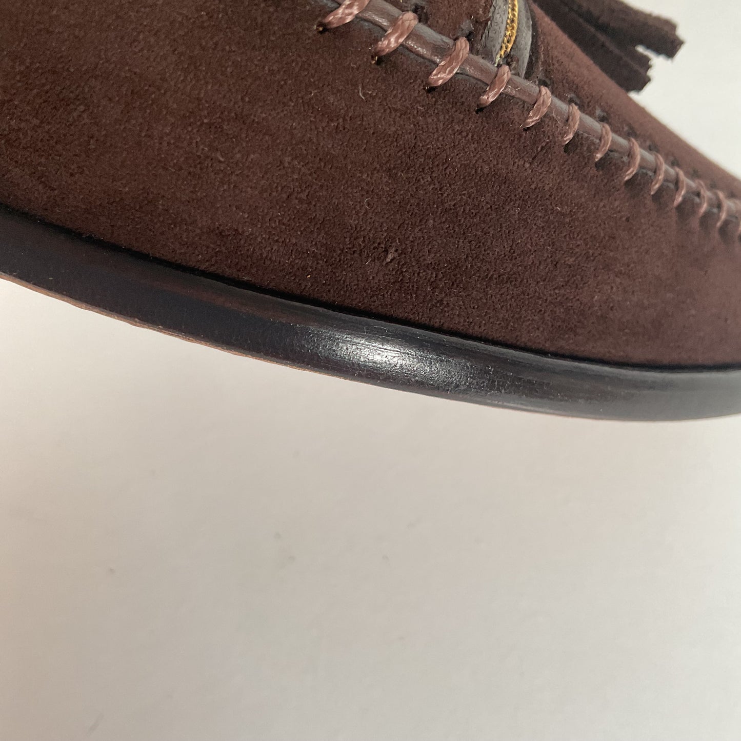 Magnanni Suede Tassel Loafers | Chocolate Brown | 10.5 M