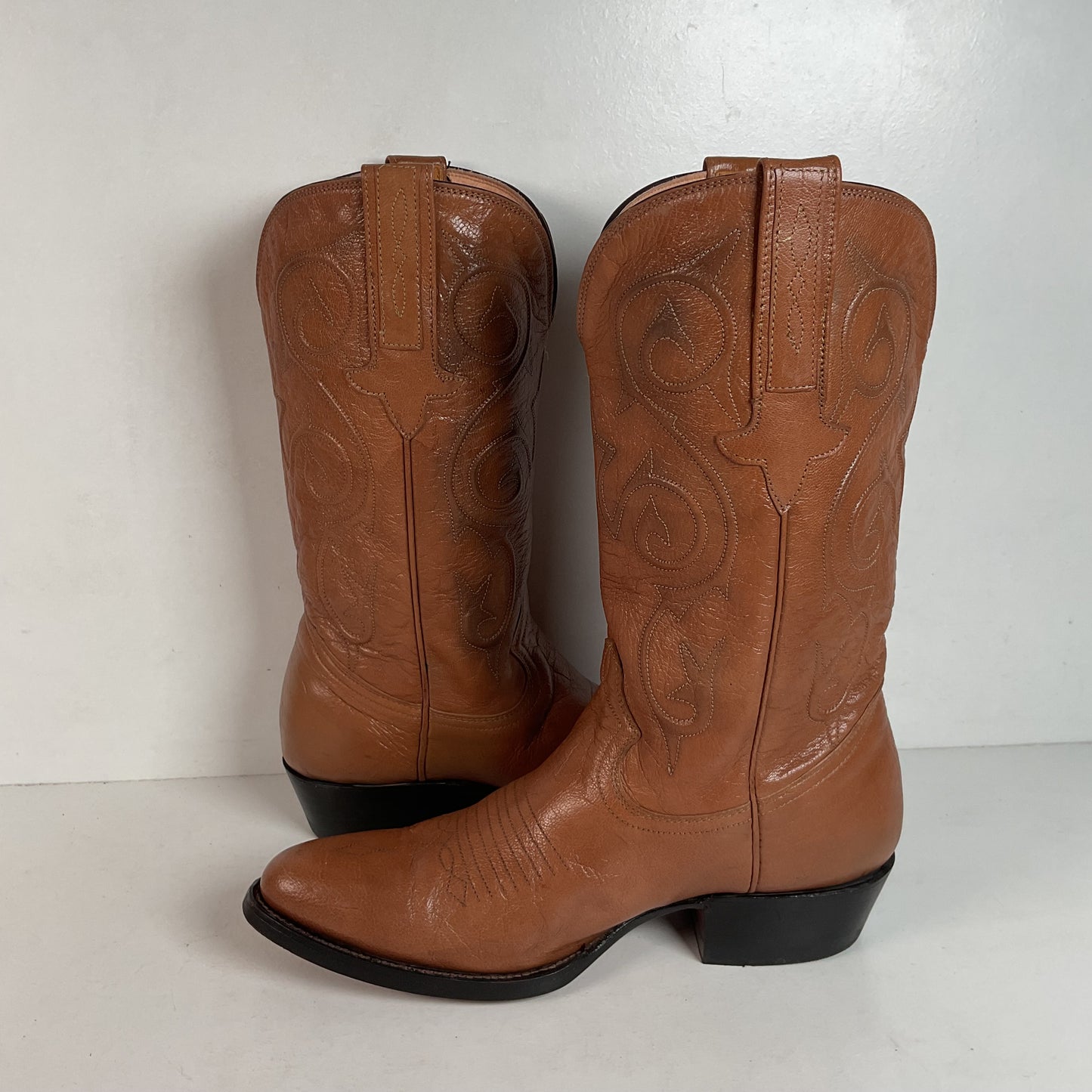 Montana Goat Skin Cowboy Boots | Brown | Men’s 8.5 D