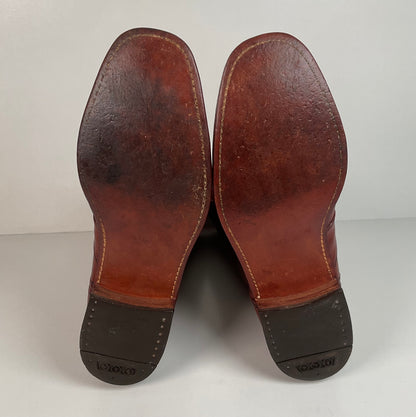 Vintage Thom McAn Harness Buckle Boots | Spanish Calf Skin | Men’s 10.5 D