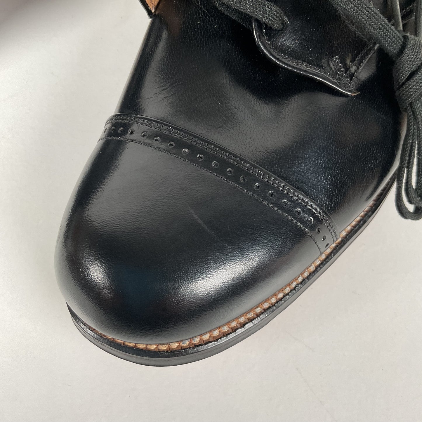 Vintage Cap Toe Derby Shoes | Connolly | 1950s | Men’s 7 E