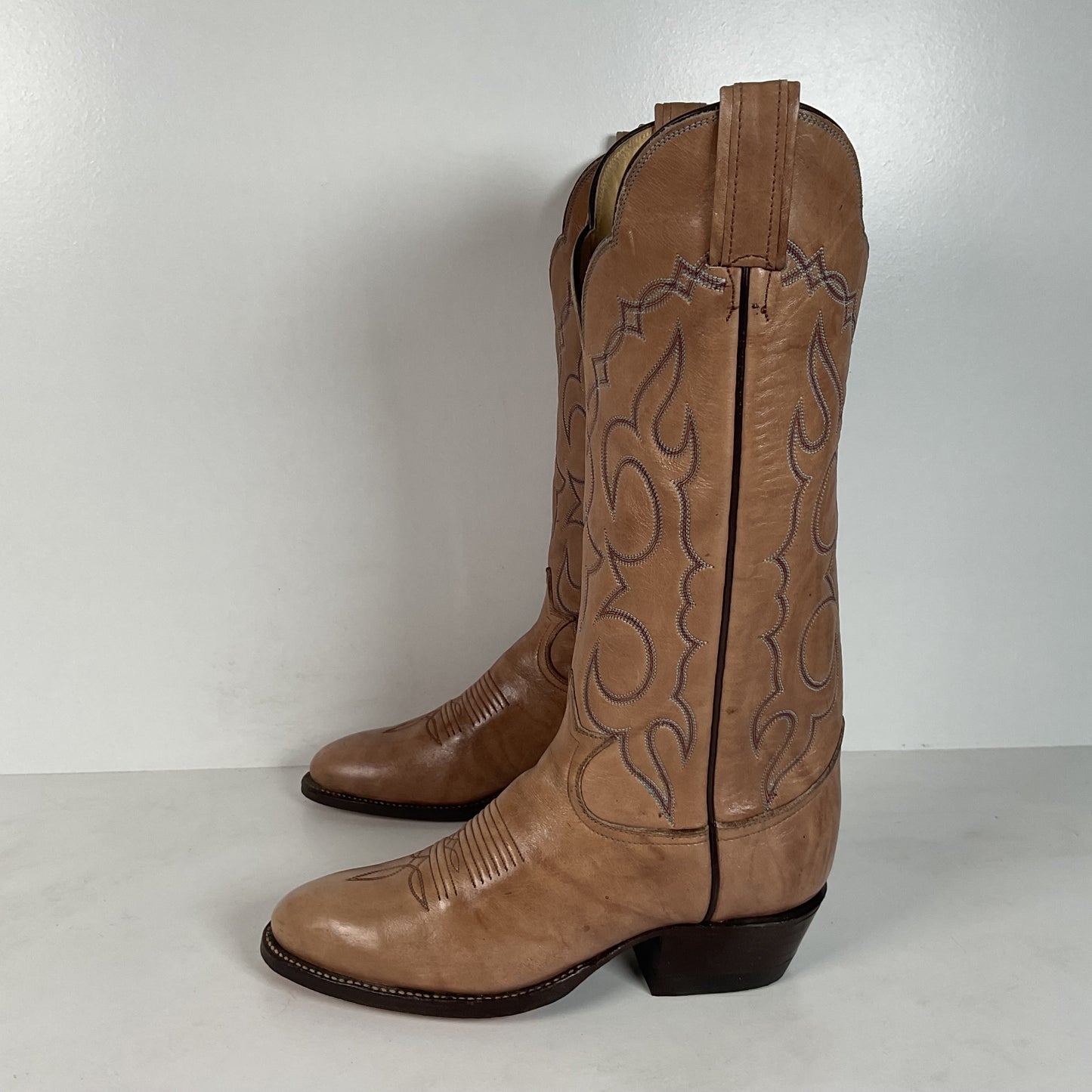 Vintage Tony Lama Gold Label Cowgirl Boots | USA Made | Men’s 5.5 | Women’s 6.5