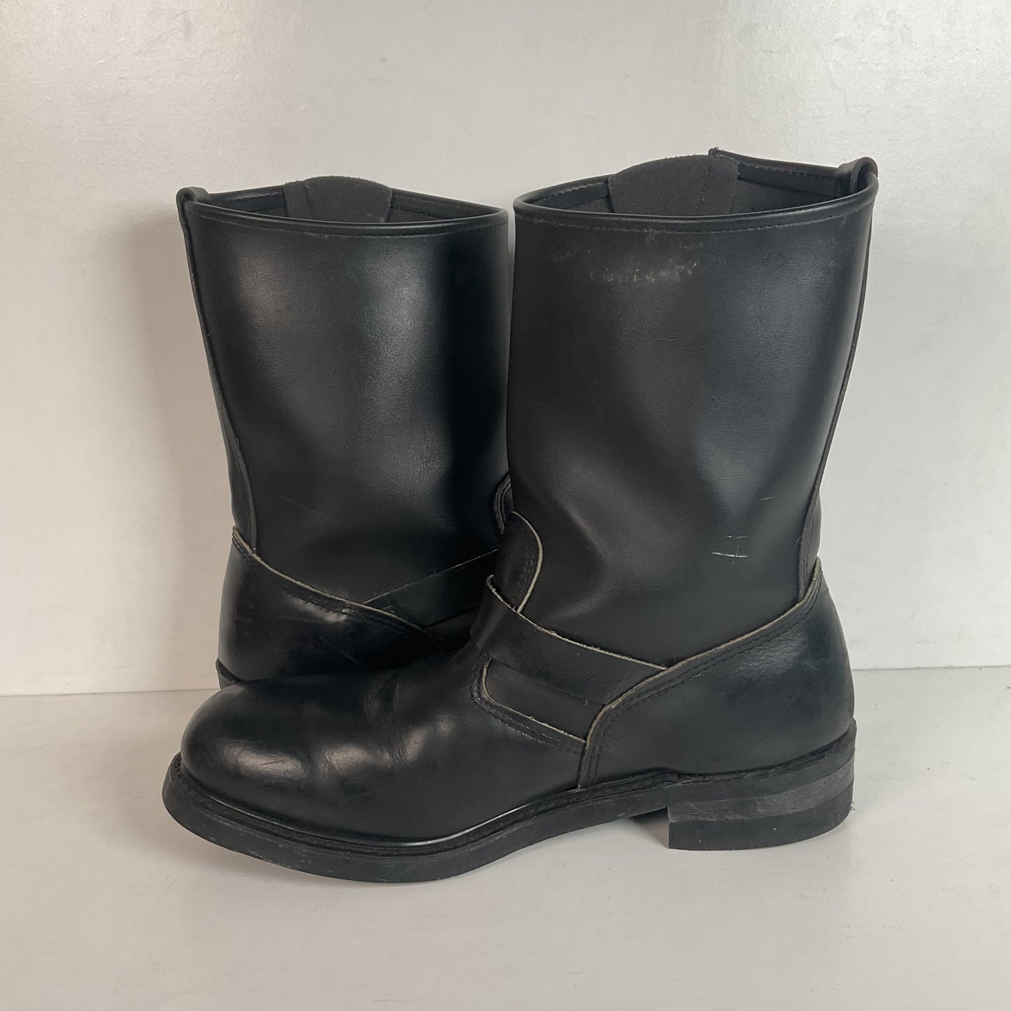 Vintage Brahma Steel Toe Engineer Boots 10.5 USA Made
