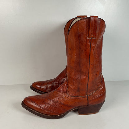 Full Eel Skin Cowboy Boots | Lee Shoes Custom | Exotic | Men’s 11