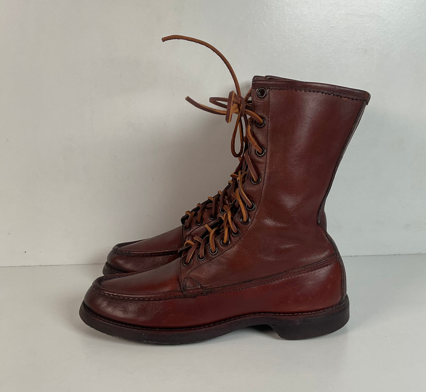 Vintage Russell Moccasin for Abercrombie Fitch Bird Shooter Boots | Men’s 5.5 | Women’s 6.5
