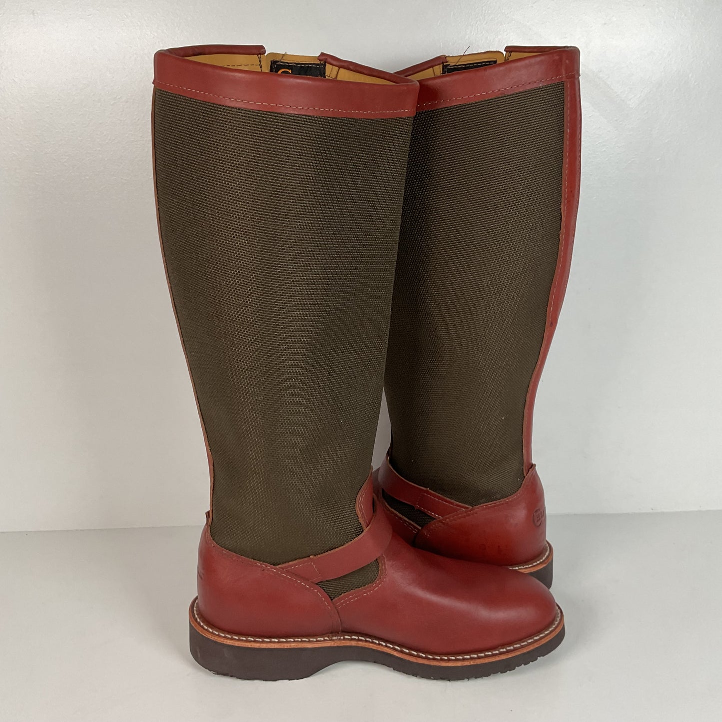 Chippewa Descaro Snake Proof Boots | USA Made | Canvas | Retired | Men’s 8.5 D