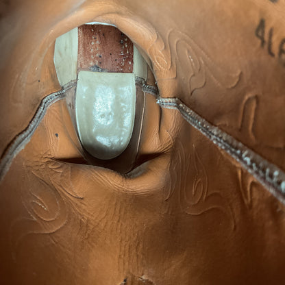Vintage Lucchese San Antonio Cowboy Boots | Oxblood | Extra Narrow | 11.5 A