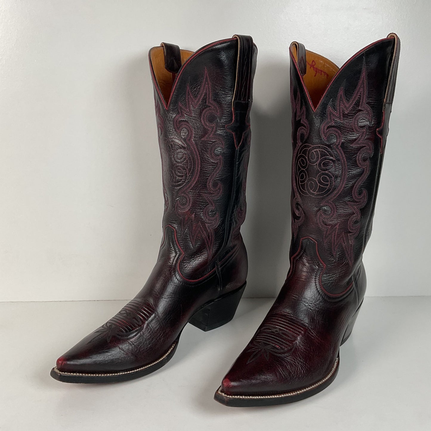 Heritage Boot Company | Black Cherry Cowgirl Boots | Women’s 9