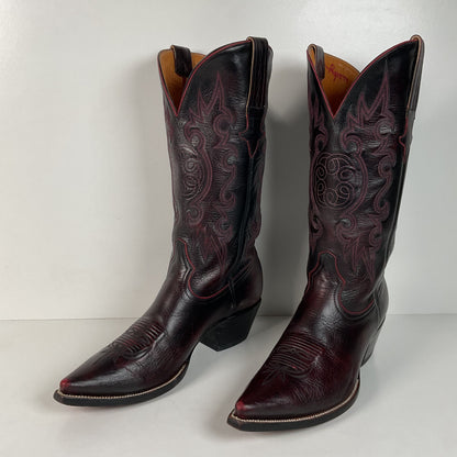 Heritage Boot Company | Black Cherry Cowgirl Boots | Women’s 9