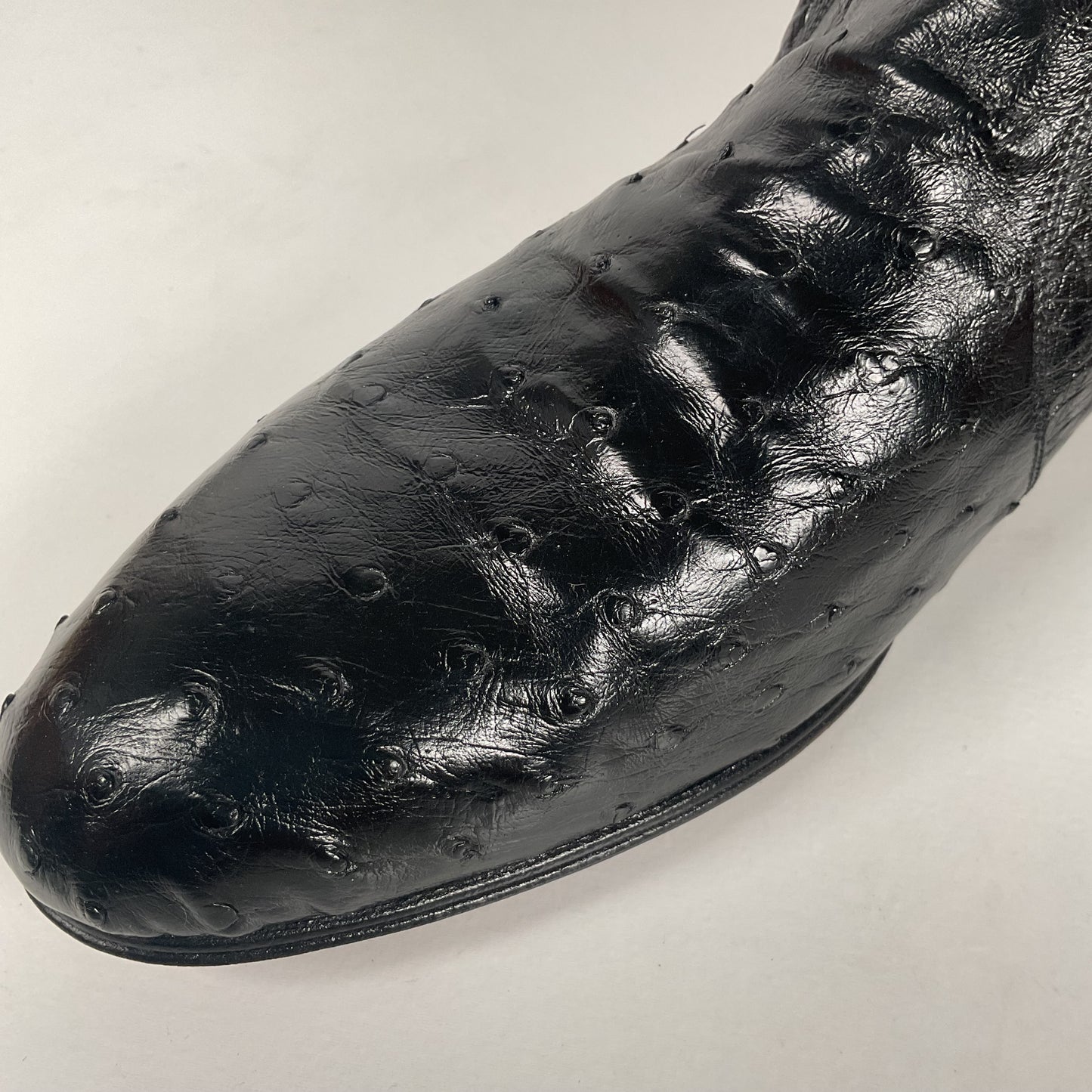 Mezlan for Avventura | Chelsea Zipper Boots | Exotic Ostrich Quill | Men’s 10.5