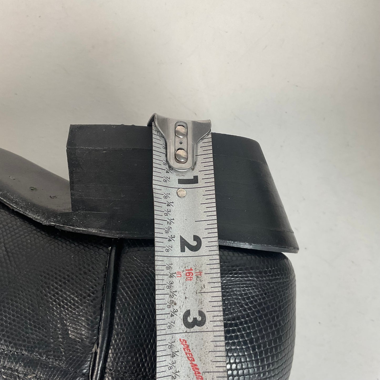 Black Lizard Teju Cowboy Boots 11 D Round Toe