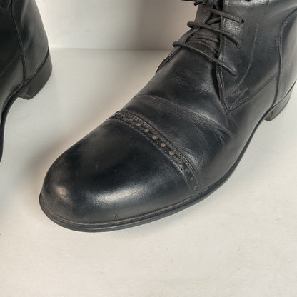 Der Dau Equestrian Riding Boots | Polo | Black Calf | Custom Made | Women’s 8.5