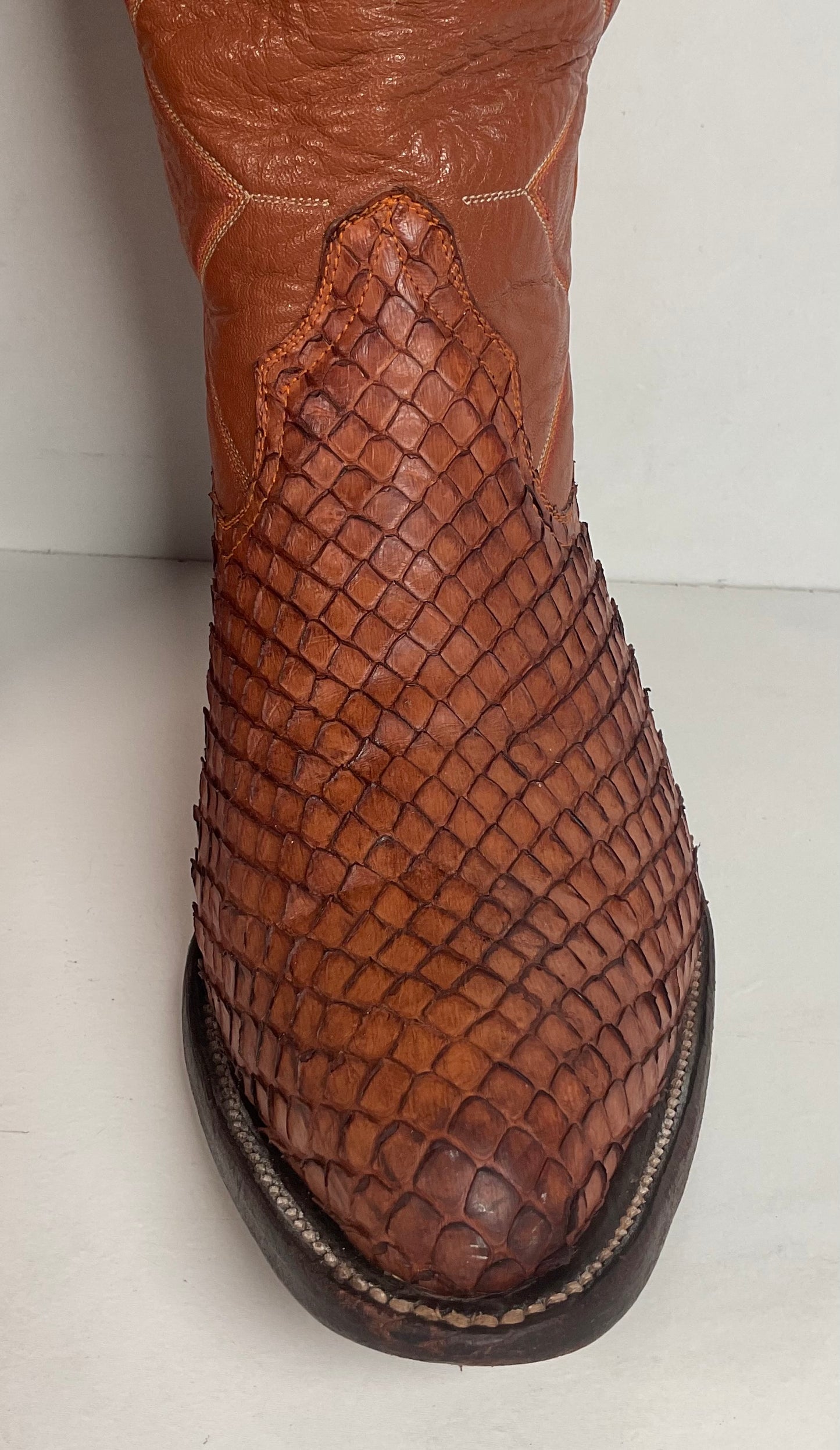 Exotic Anaconda Snakeskin Cowboy Boots Mexico 28.5 | US Men’s 10.5