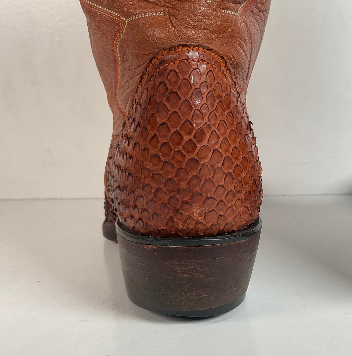 Exotic Anaconda Snakeskin Cowboy Boots Mexico 28.5 | US Men’s 10.5