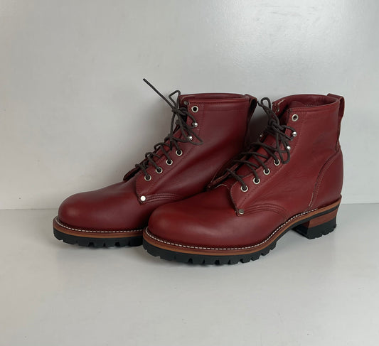 Chippewa Redwood Lace Up Boots 11.5 D USA Made