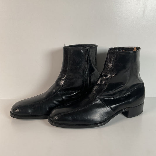 Vintage Florsheim Imperial Beetle Boots | Chelsea Style | 1970s | 13 B