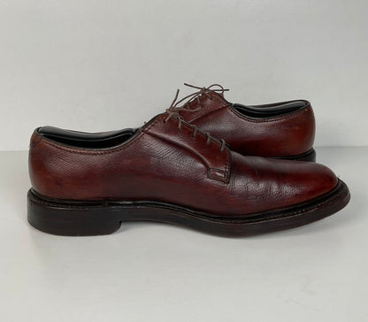 Vintage Florsheim Imperial Kenmoor Derby Shoes | Plain Toe | Men’s 9 D
