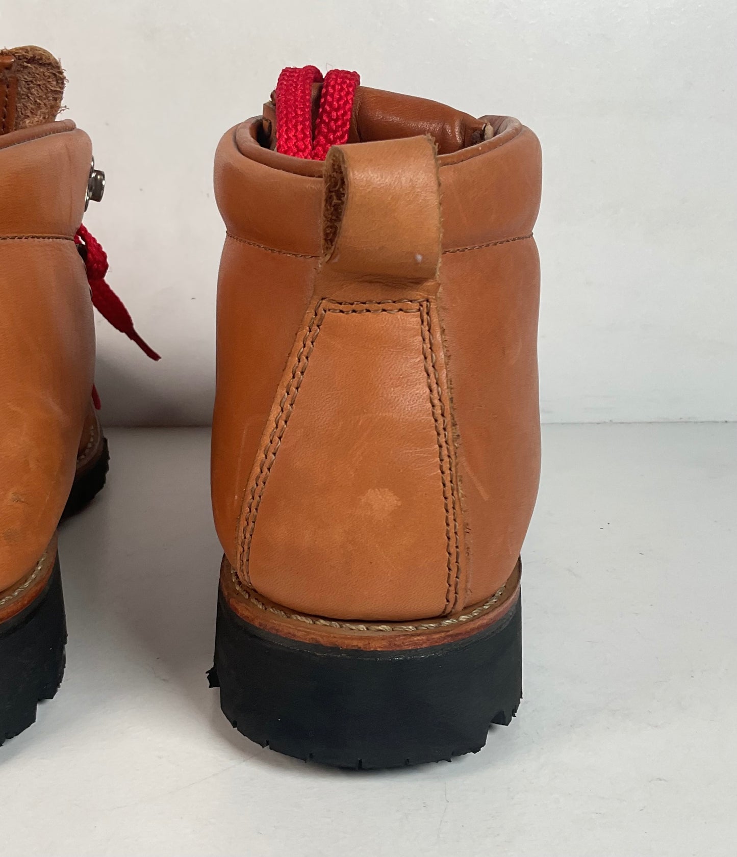 Vintage Knapp Mountaineering Boots | USA Made | Safety Toe | Stomper | 8.5