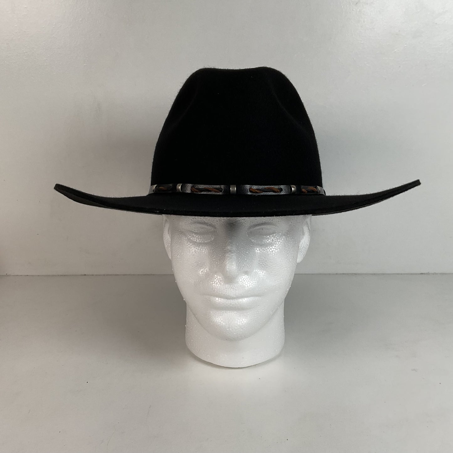 Alboum Hat Company Cowboy Hat 7 1/4” Rodeo King With Storage Case