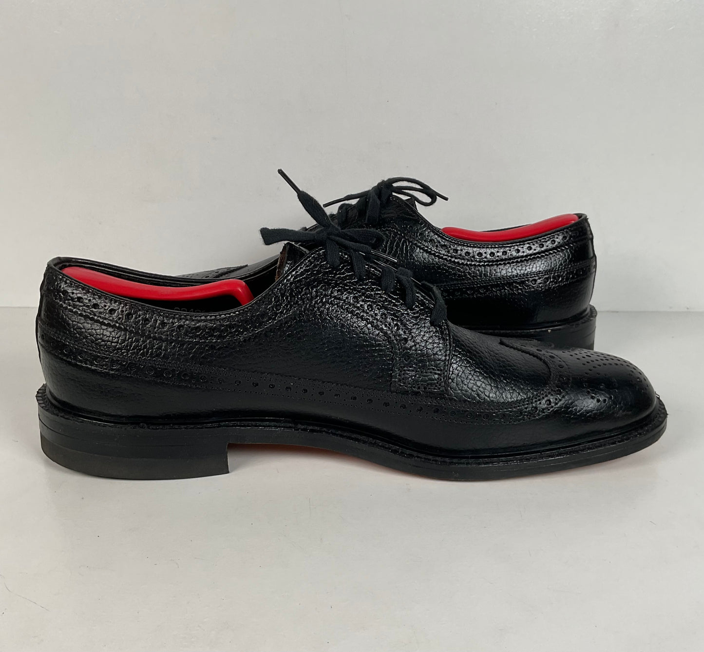 Vintage Nunn Bush Derby Shoes | Brogue | Longwing | 1970s-1980s | Men’s 11 D