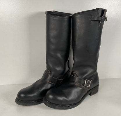 Vintage Carolina Tall Engineer Boots | Saftey Toe | USA Made | Wide | Men’s 12 W