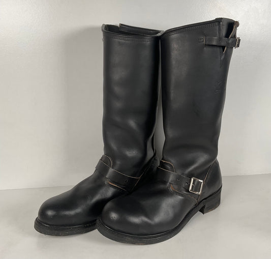Vintage Carolina Tall Engineer Boots | Saftey Toe | USA Made | Wide | Men’s 12 W