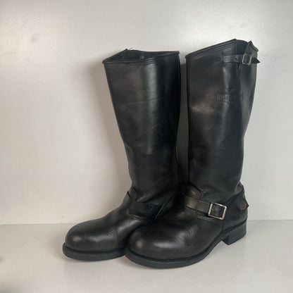 Vintage Harley Davidson Tall Motorcycle Boots Men’s 11 Engineer USA Made