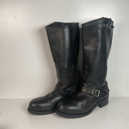Vintage Harley Davidson Tall Motorcycle Boots Men’s 11 Engineer USA Made