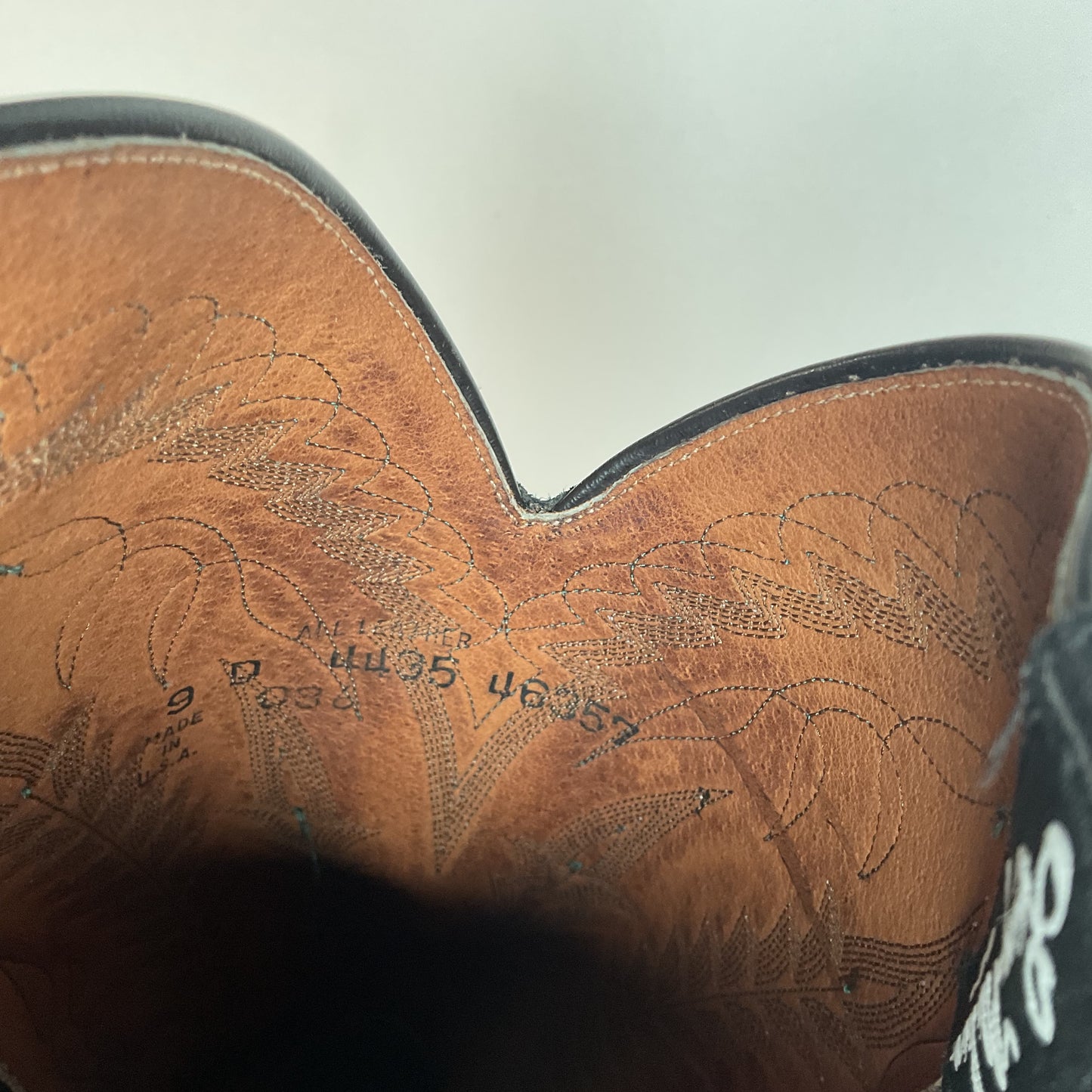 Vintage Larry Mahan Cowboy Boots | Chocolate Cow | USA Made | Men’s 9 D