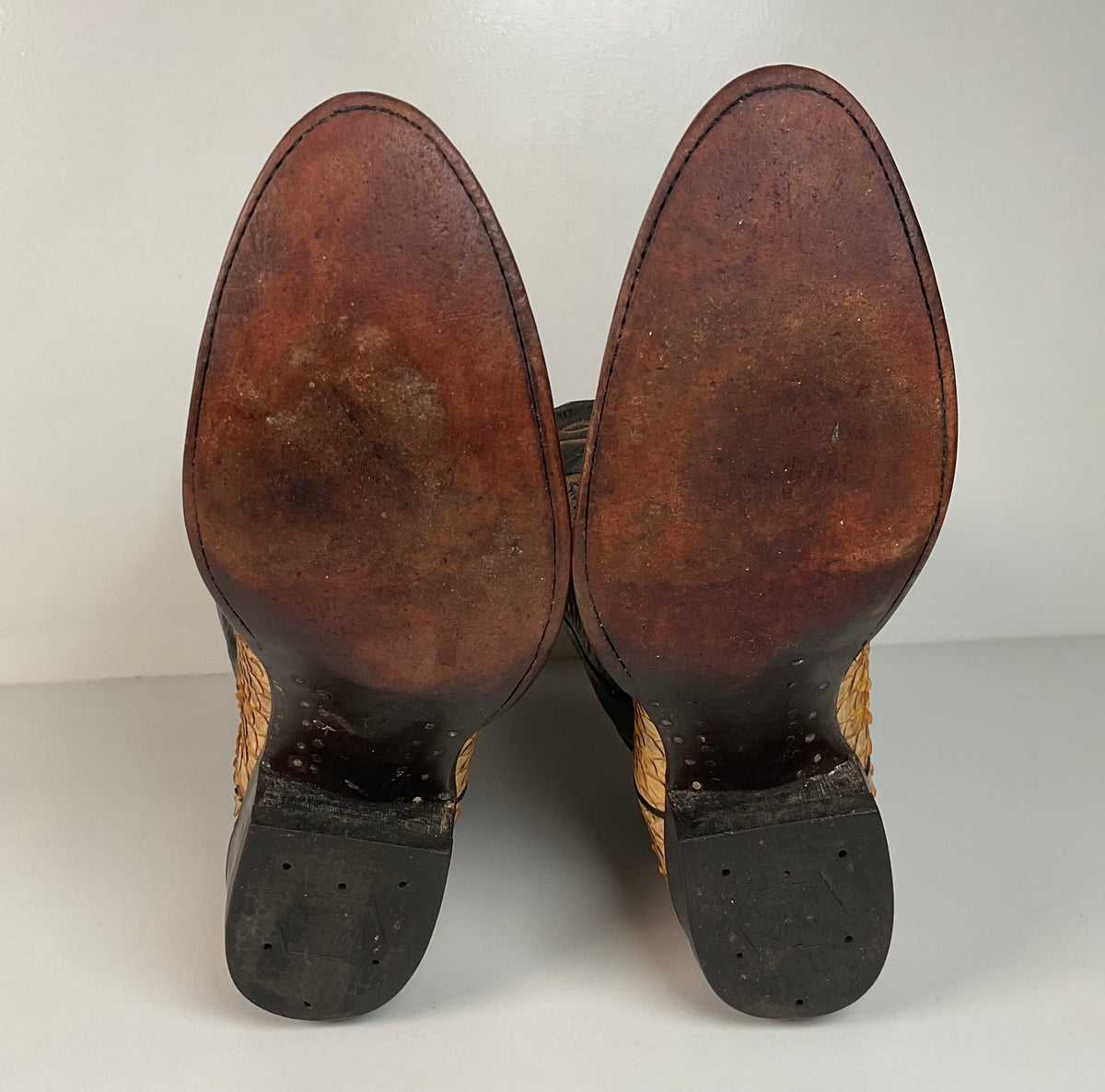 Vintage Tony Lama Boa Snake Cowboy Boots | Exotic | USA Made | Men’s 12 D