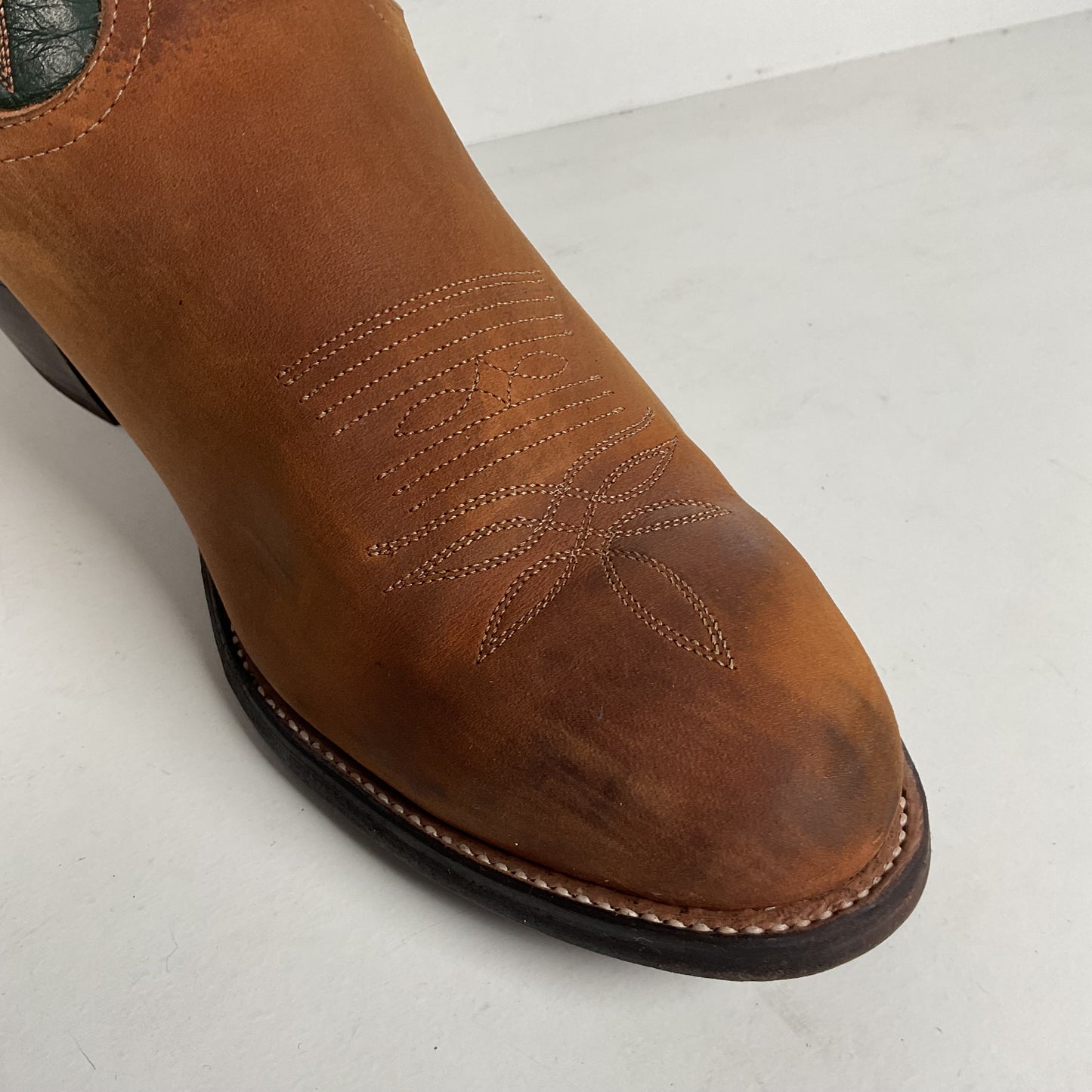 Vintage Tony Lama Bay Apache Buckaroo Boots | USA Made | 1990s | Men’s 10.5 D