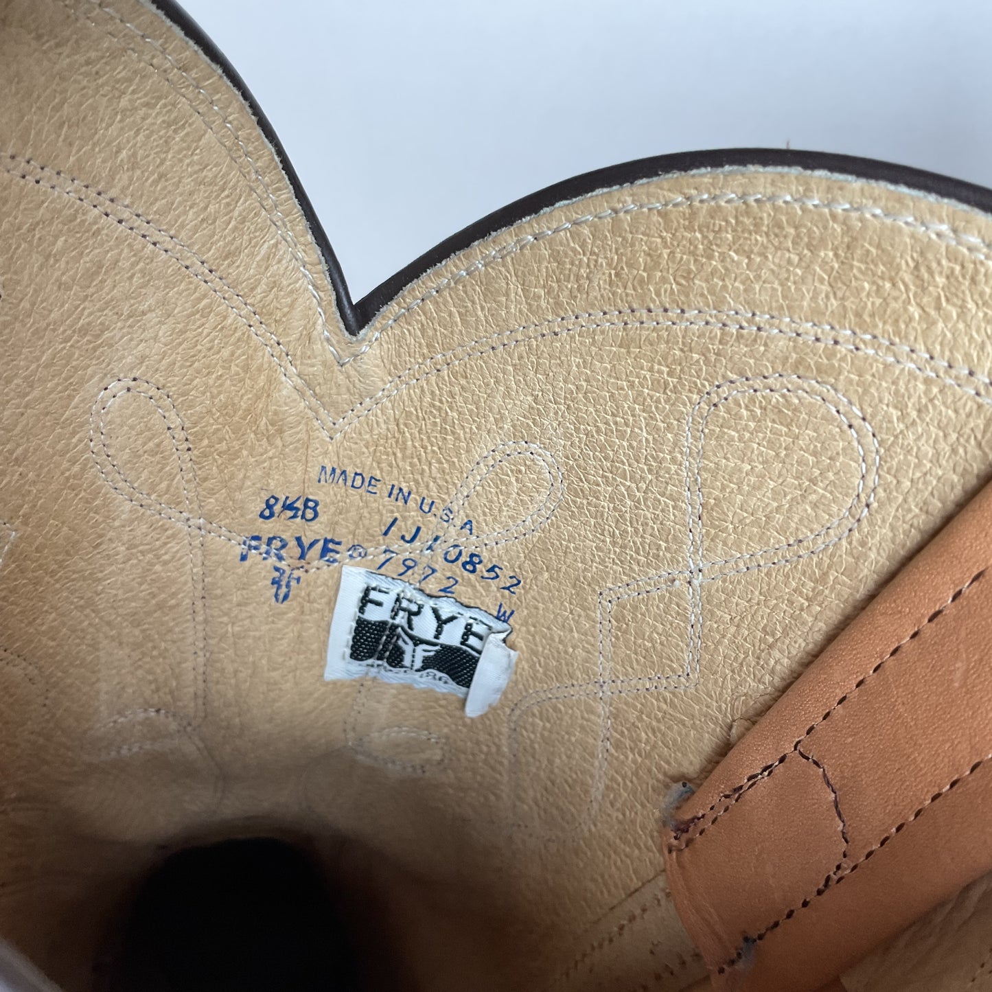 Vintage Frye Cowgirl Boots | USA Made | Butterscotch | Women’s 8.5 B
