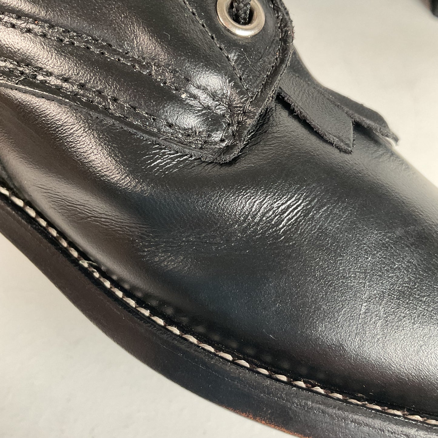 Vintage J. Chisholm Kiltie Packer Boots Men’s 8 D | Women’s 9 USA Made Lace Up