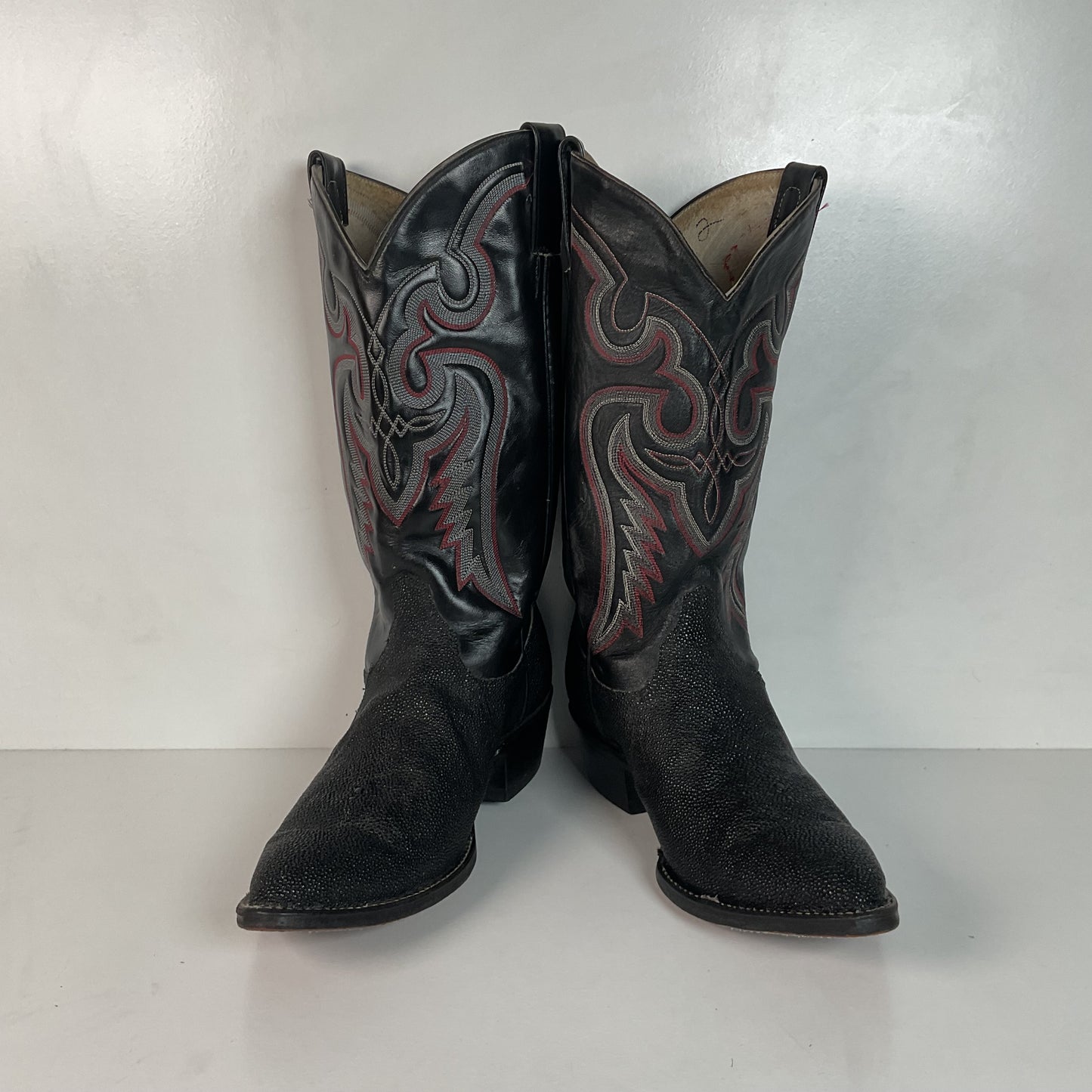 Men’s Exotic Sea Stingray Cowboy Boots 8.5 D