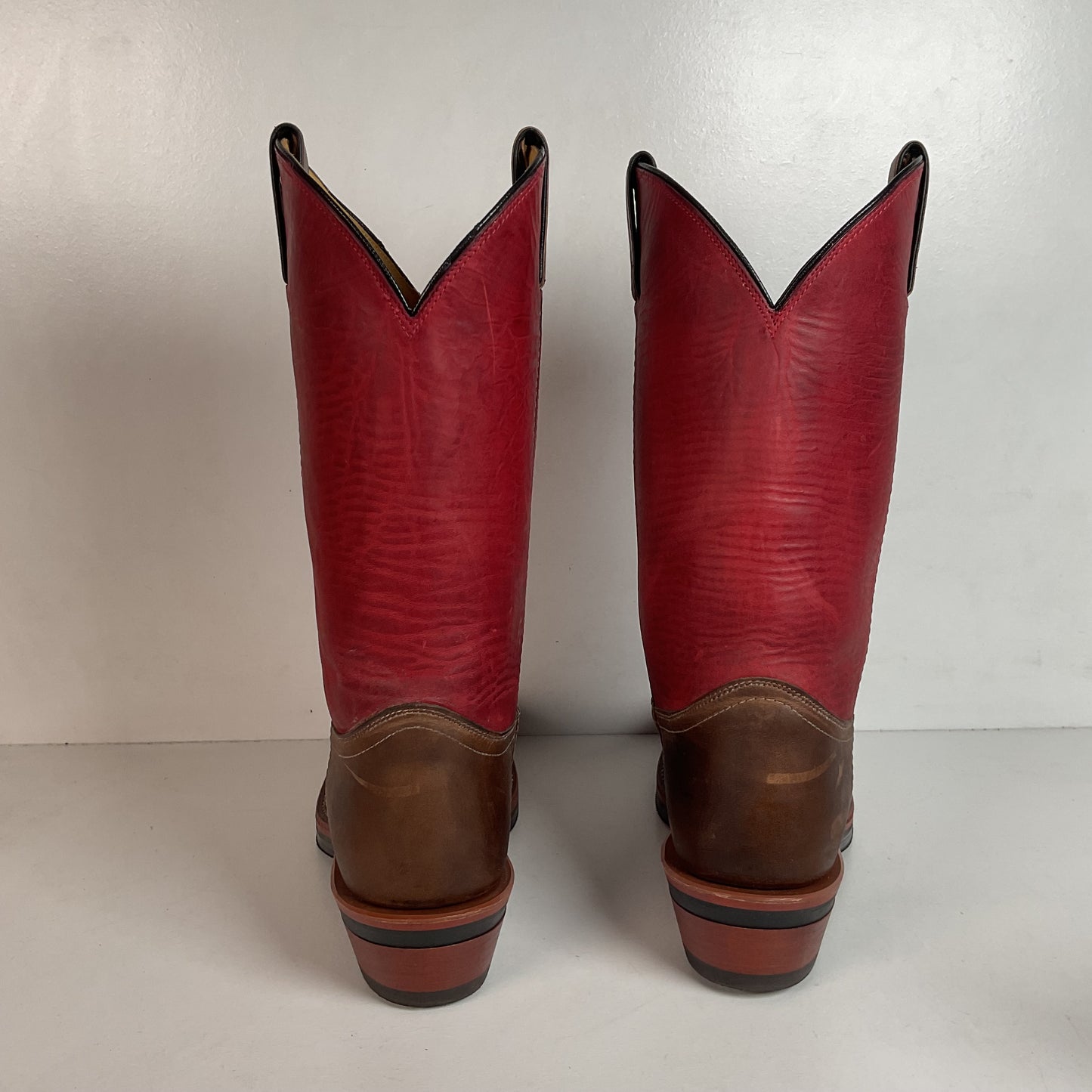 Chippewa Red Arroyo Wellington Boots 9 D USA Made Soft Toe